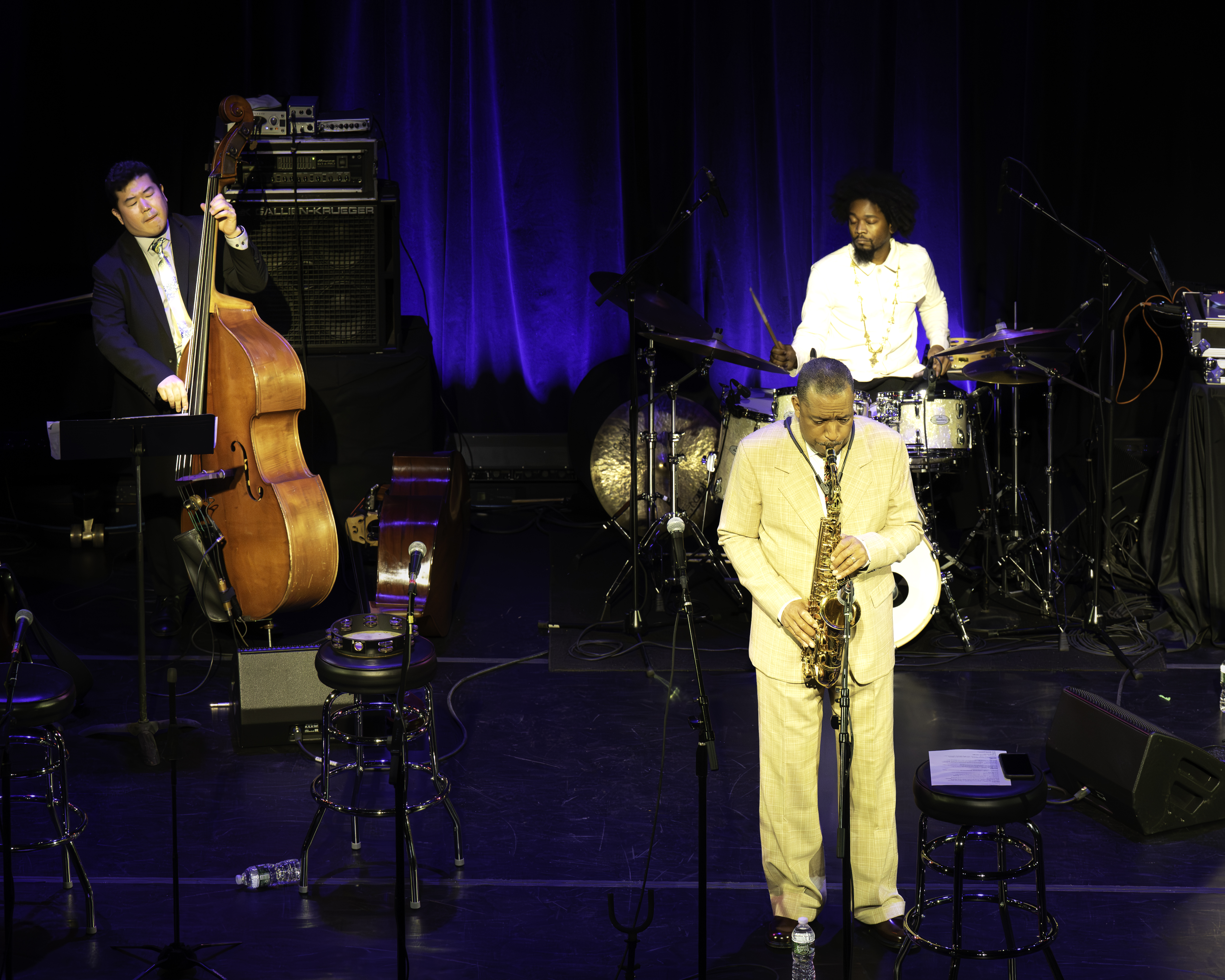 with Donald Harrison's Omniverse at the NYC Winter JazzFest 2024