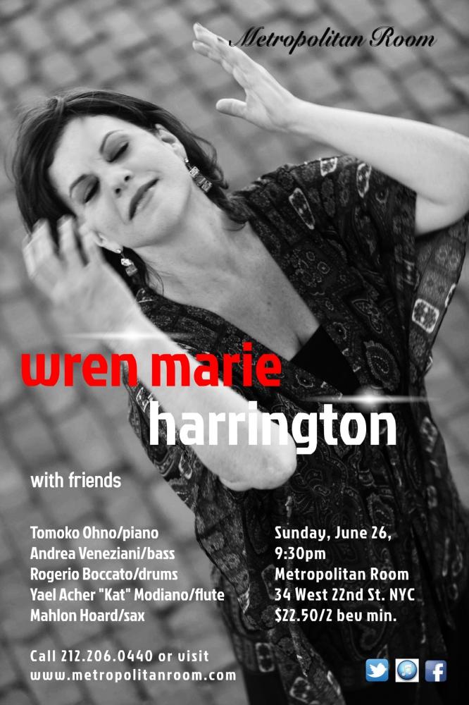 Wren Marie Harrington at the Metropolitan Room
