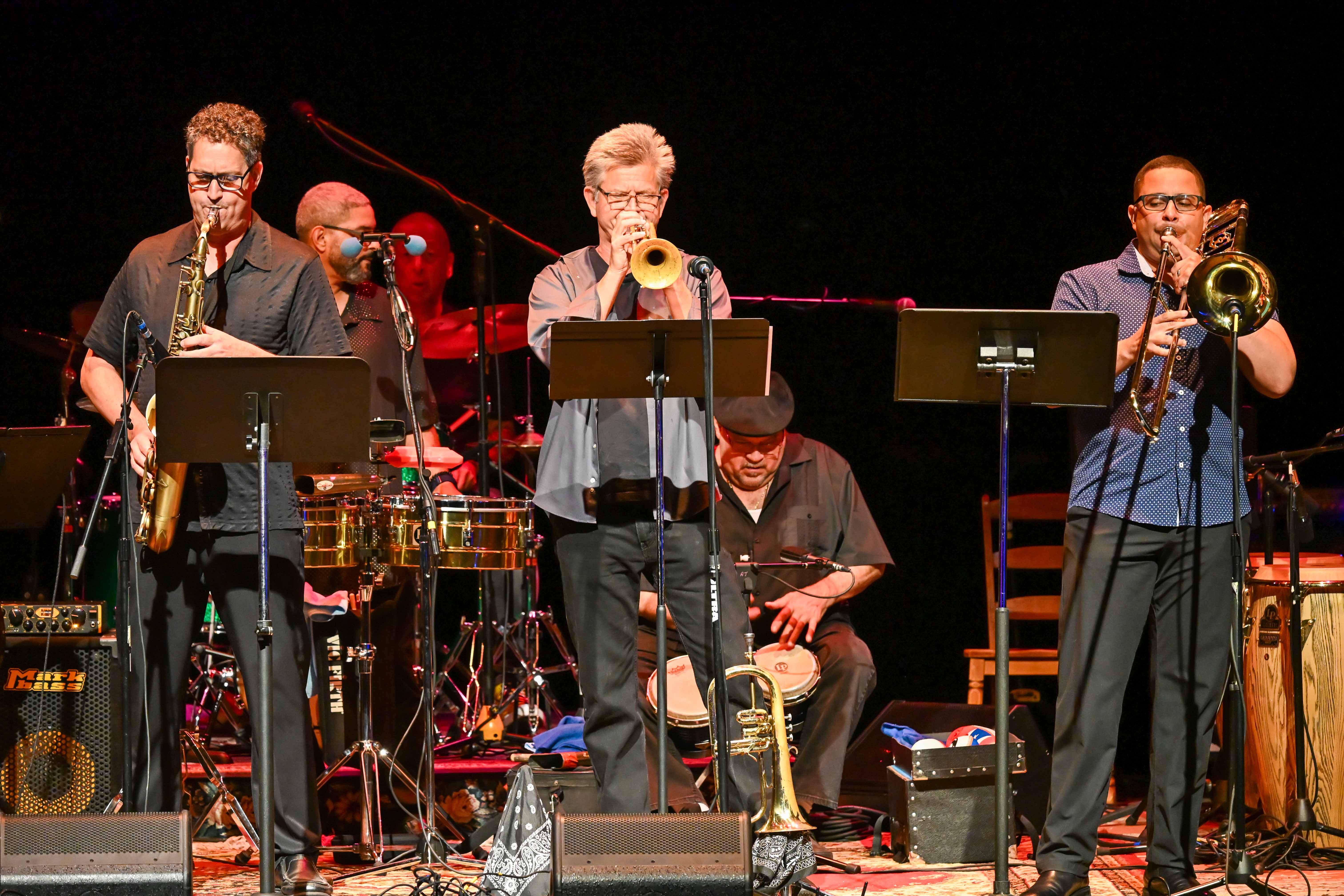 The Latin Jazz Conspiracy - horn section