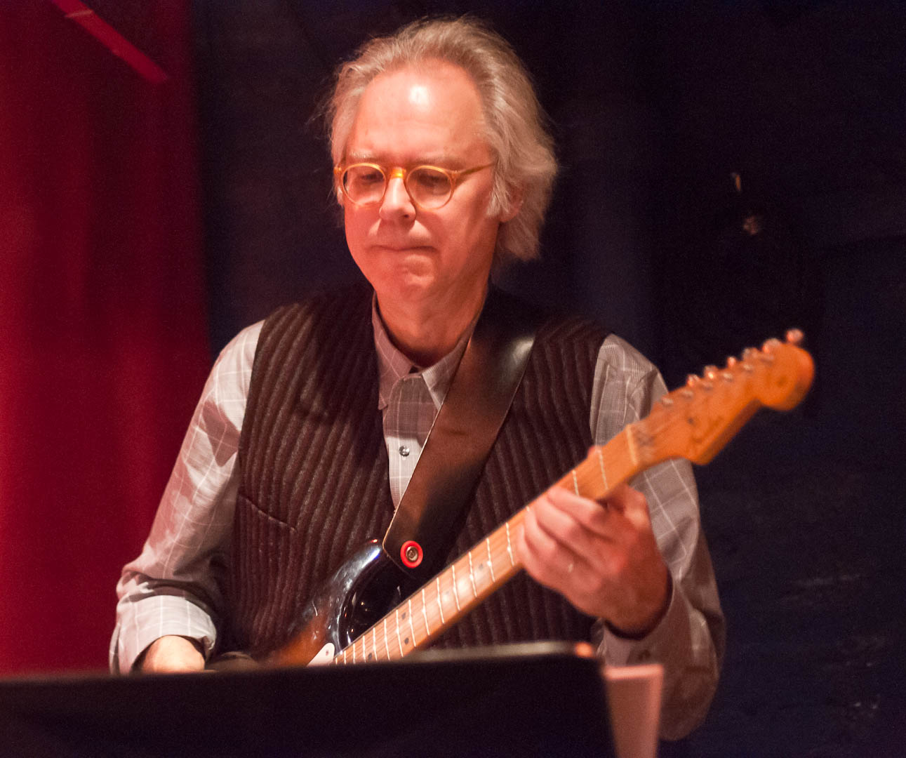 Bill Frisell with the Kermit Driscoll Quartet at the Cornelia Street Cafe