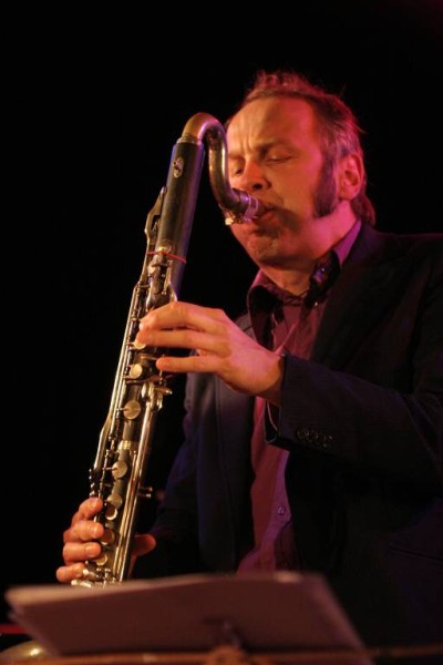 Rudi Mahall with "Aki Takase Plays Fats Waller" at Amr, Sud Des Alpes, Geneva, Switzerland,2005