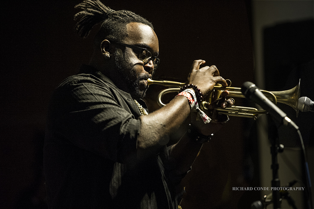 Marquis Hill at the 2018 Winter Jazz Festival