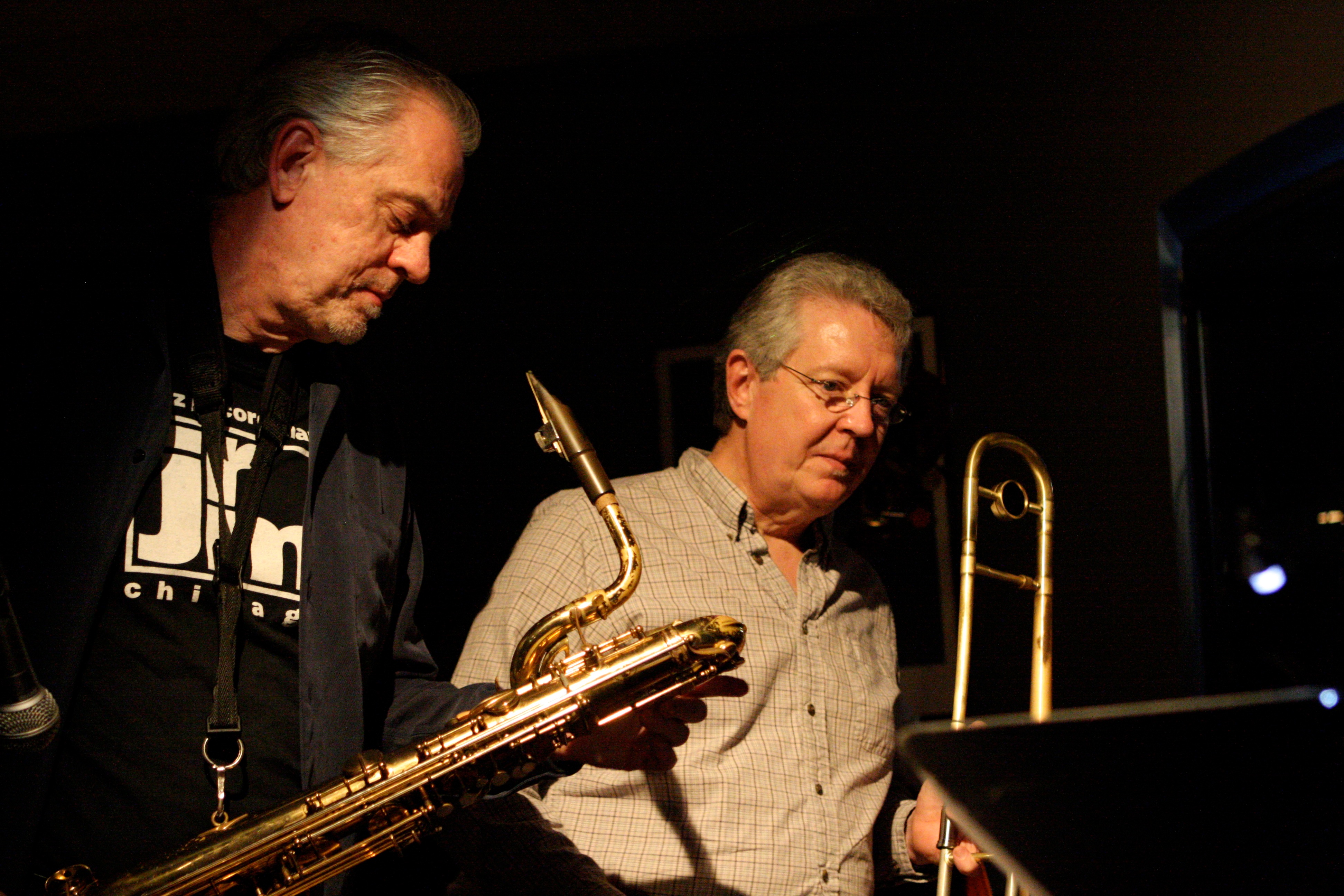 Glenn and Jim Pugh - Trombari