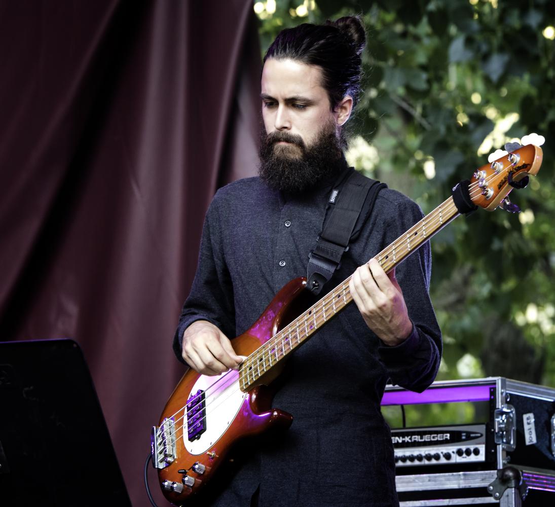 Jonathan Arseneau with Hichem Khalfa At The Montreal International Jazz Festival 2016