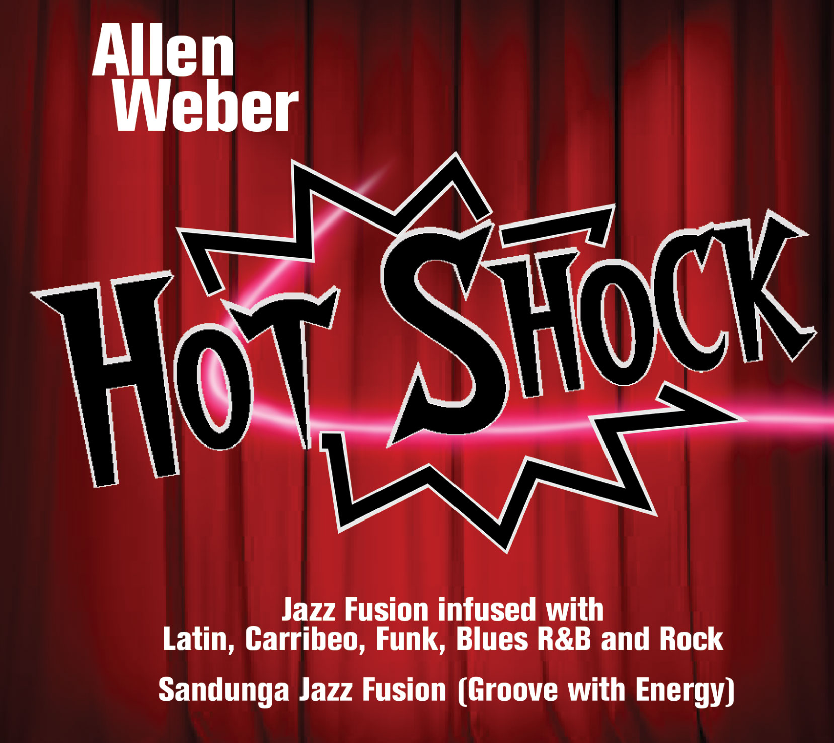 Allen weber hot shock album cover art