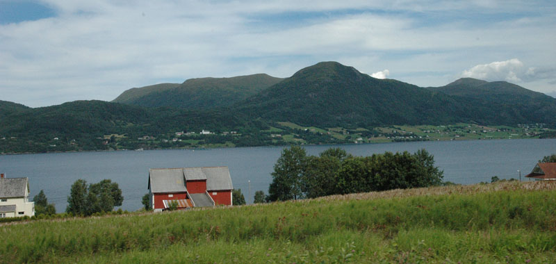 On the Way to the Atlantic Road, Near Molde