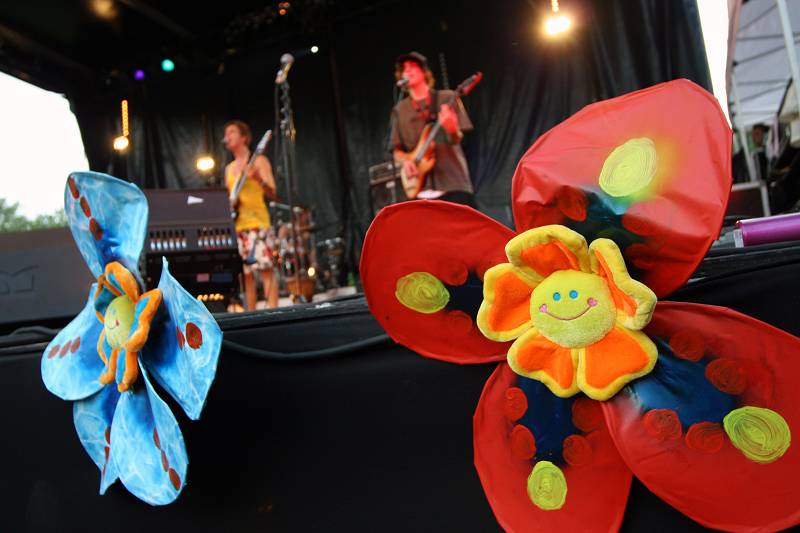 Najawhite at the Open Sky Festival D'Hermance, Geneva, Switzerland, July 2006