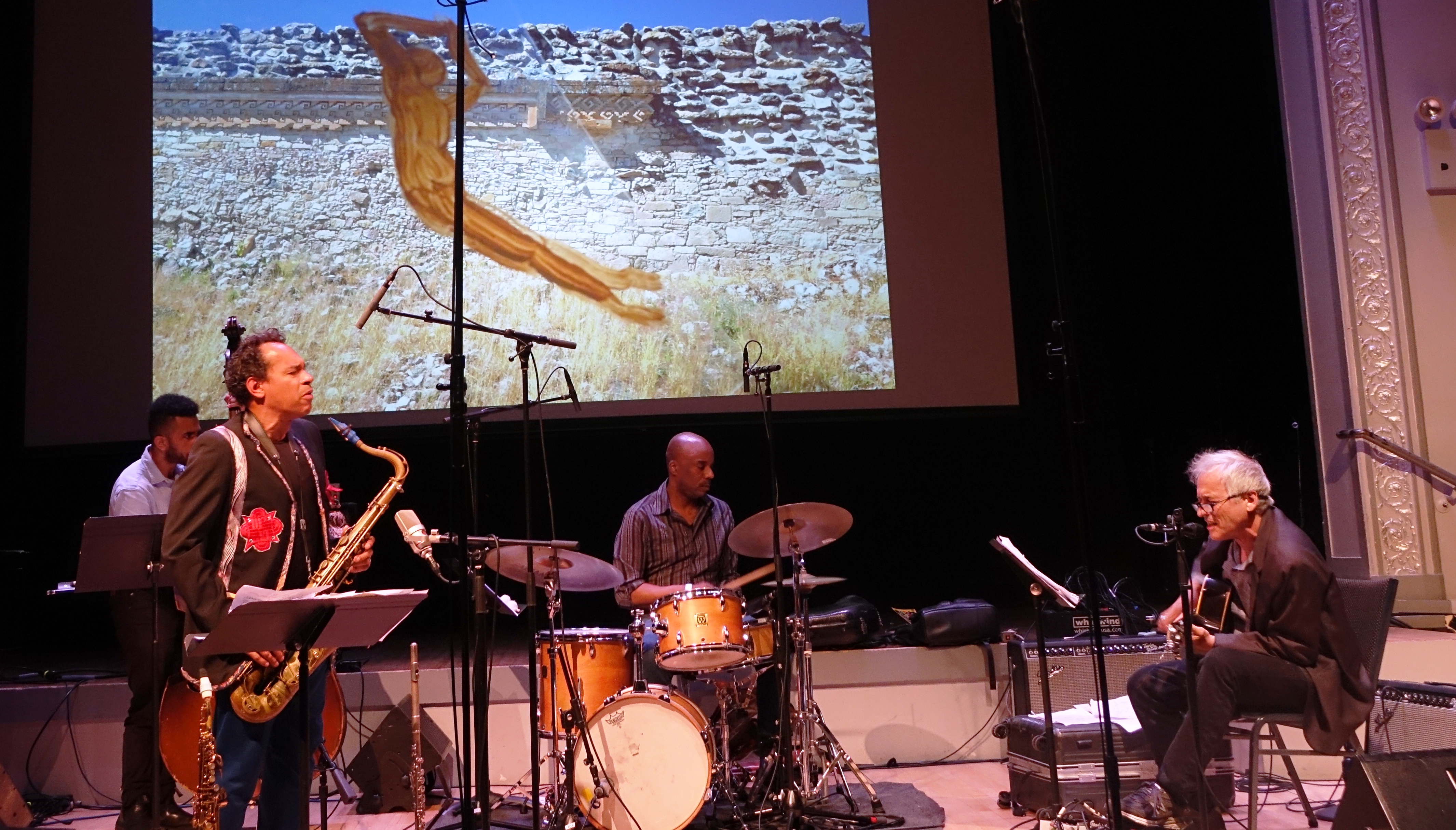 Marc Ribot's Quartet at the Vision Festival in Roulette, Brooklyn in June 2019