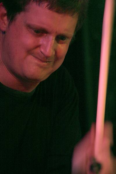 Jim Black with the "Jim Black - Alasnoaxis" at the Sud Des Alpes, Amr, Geneva, Switzerland, April 2006