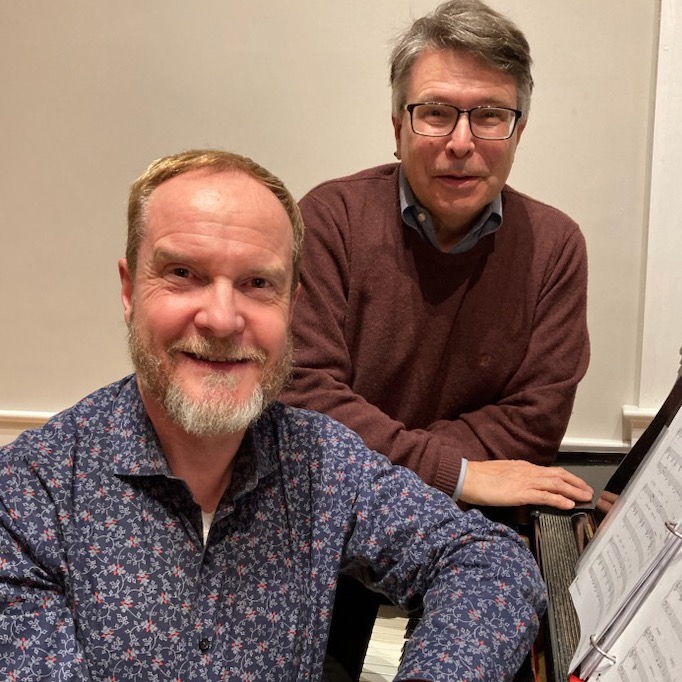 Bradford Conner (seated) and Benjamin Sears