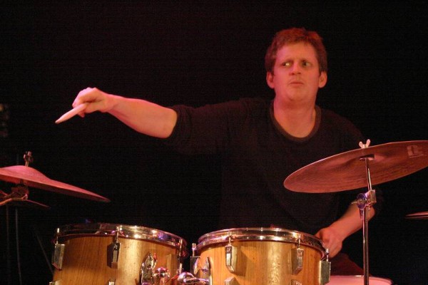 Jim Black with the "Jim Black - Alasnoaxis" at the Sud Des Alpes, Amr, Geneva, Switzerland, April 2006