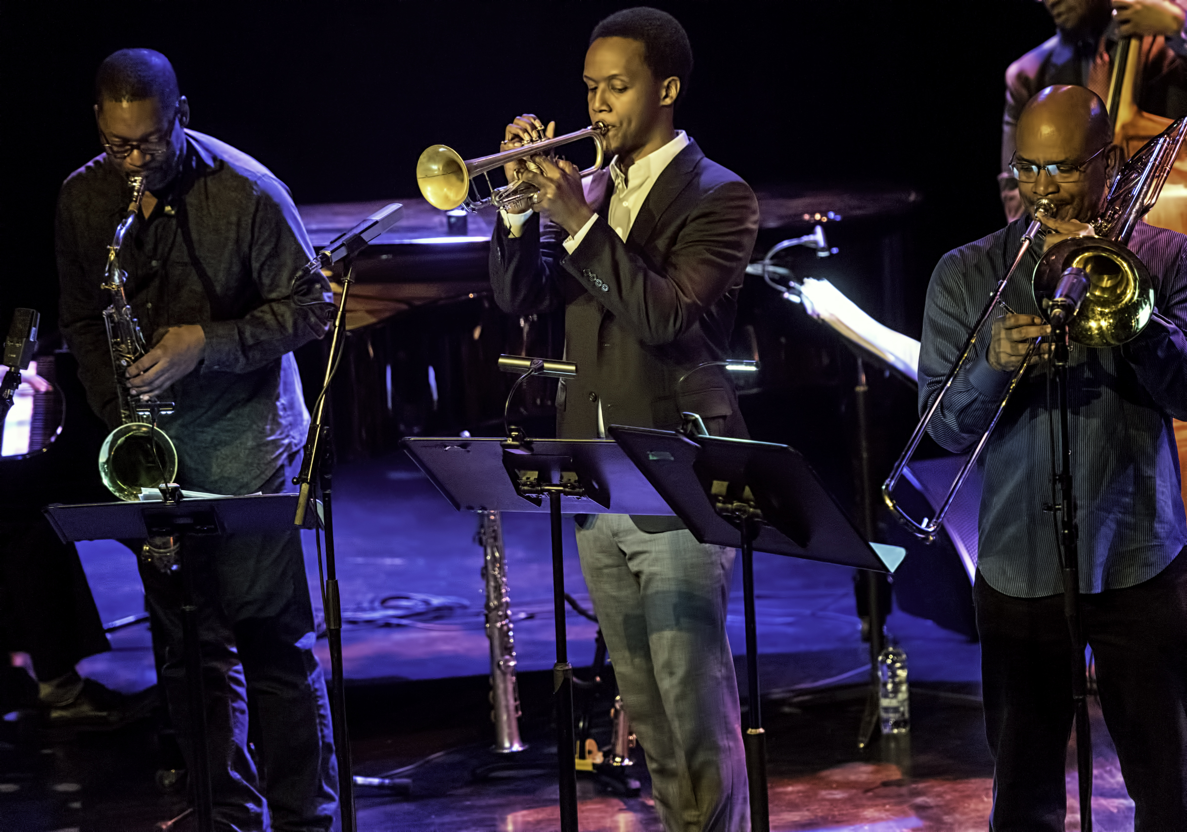 Ravi Coltrane, Jason Palmer and Robin Eubanks with Ravi Coltrane and the Void at The Montreal International Jazz Festival 2017