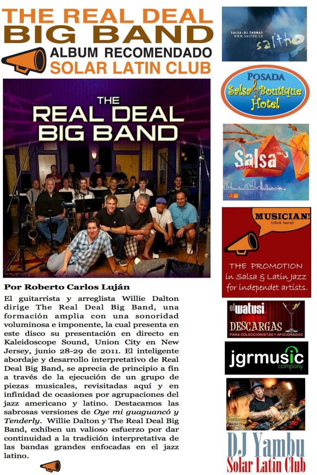 Solar Latin Club Real Deal Big Band Review