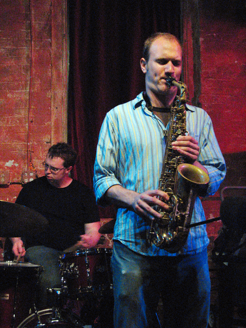 Peter Van Huffle and Jeff Davis - Tea Lounge 2006