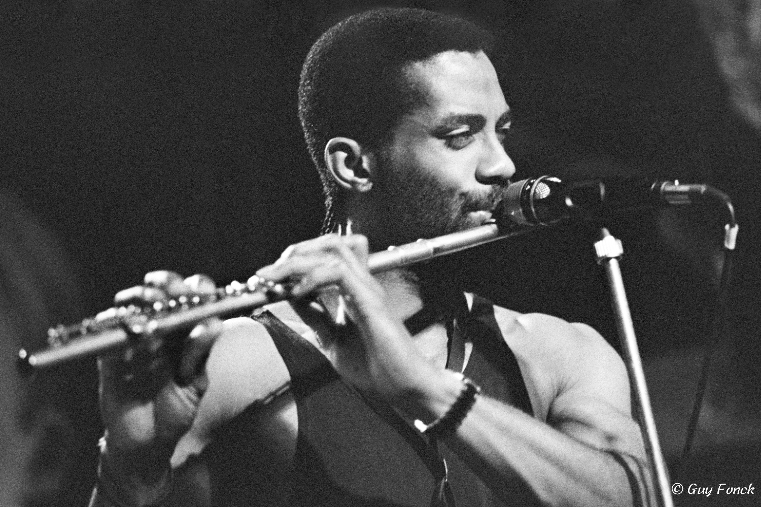 Gary Thomas 1990 — jazz photo by Guy Fonck | All About Jazz