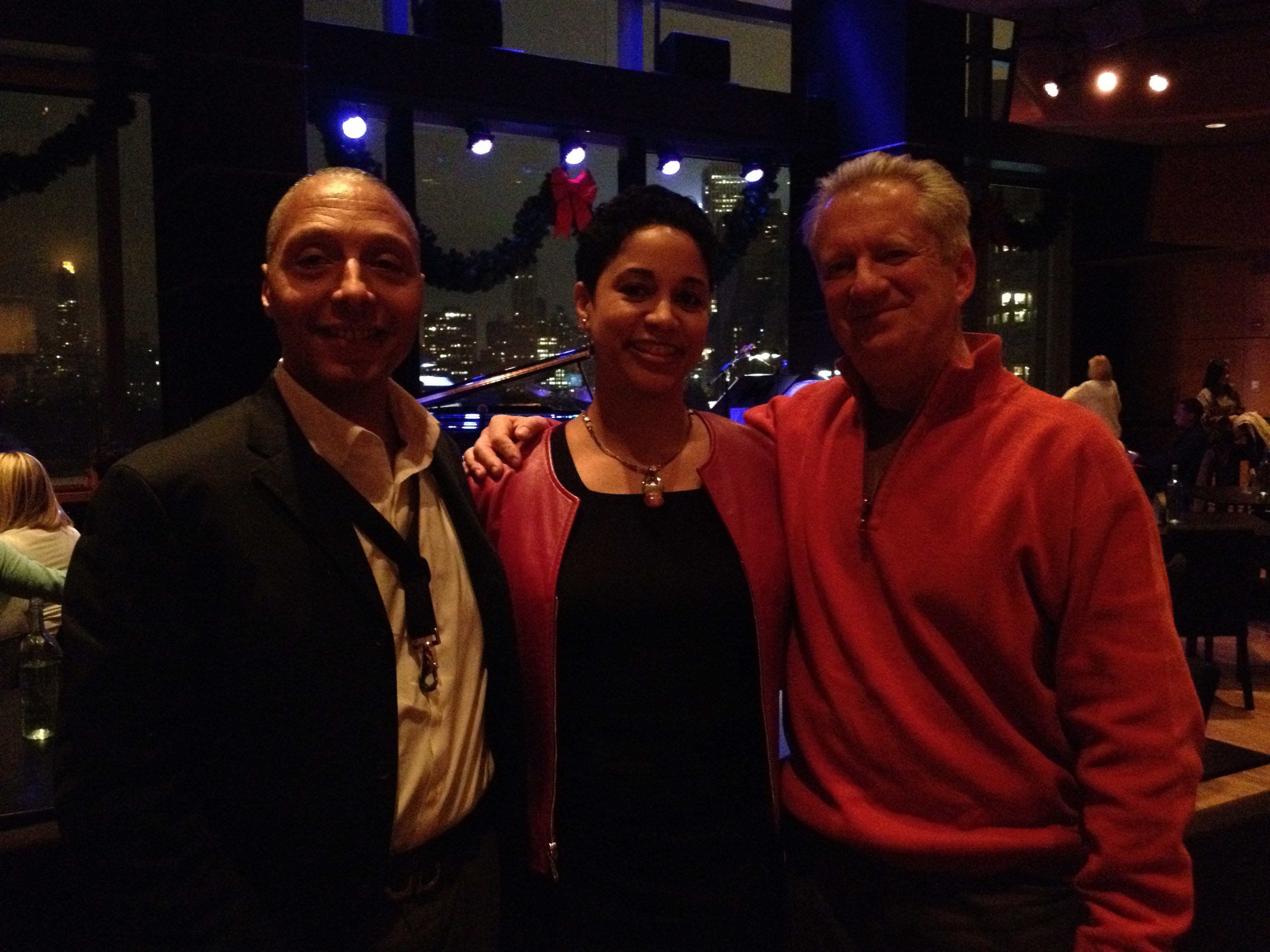 Sam Allen with Ralph Moore & Martha Grier