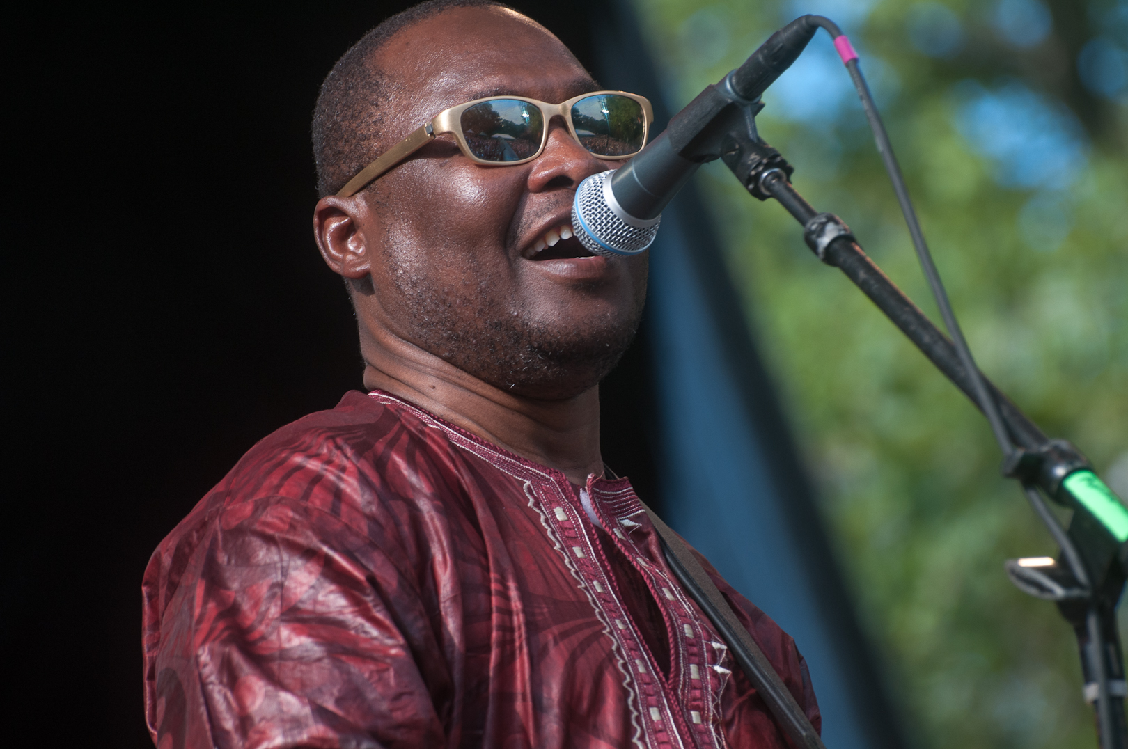 Amadou with Mariam at Central Park Summerstage