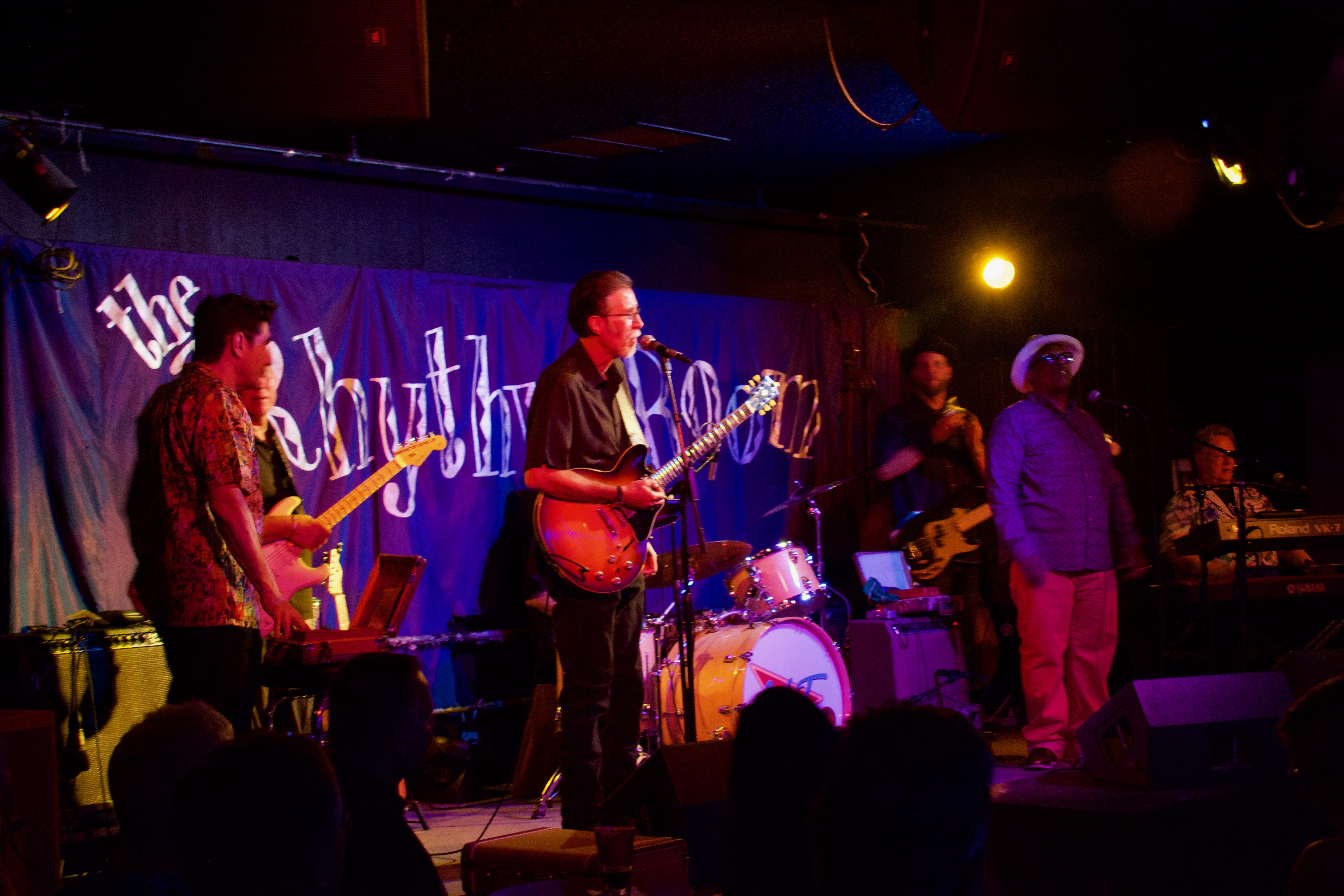 Andy T Band with Alabama Willie & Anson Funderburg — jazz photo by Jan Jenson | All About Jazz