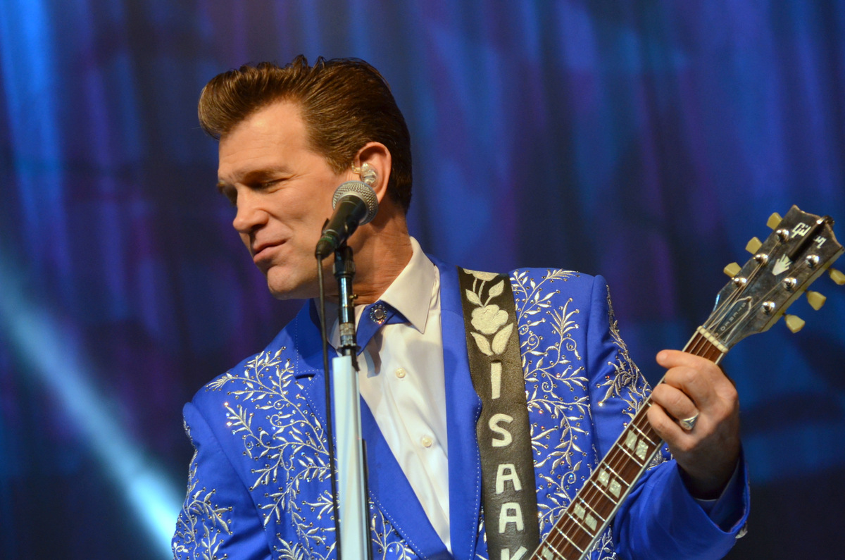 Chris Isaak Performs at the Nycb Theatre at Westbury on 9-7-14.