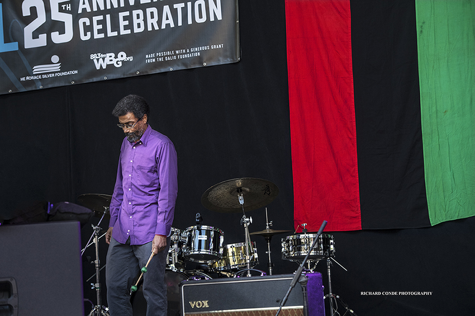 Steve Nelson at the 2017 Charlie Parker Jazz Festival