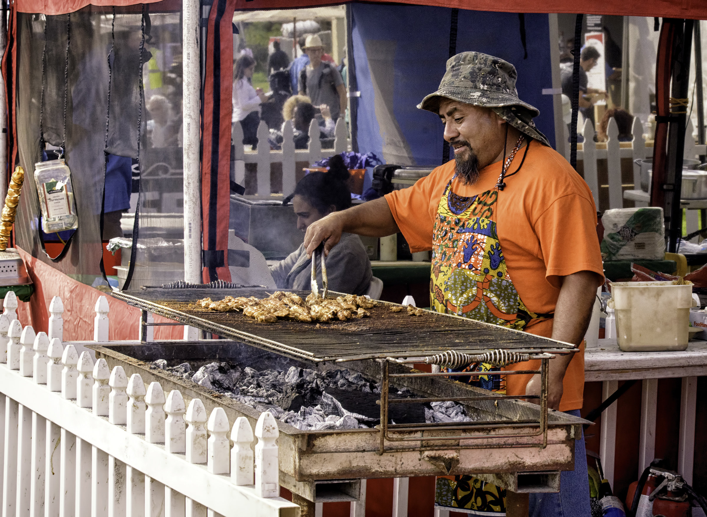 Fairgrounds at the Monterey Jazz Festival