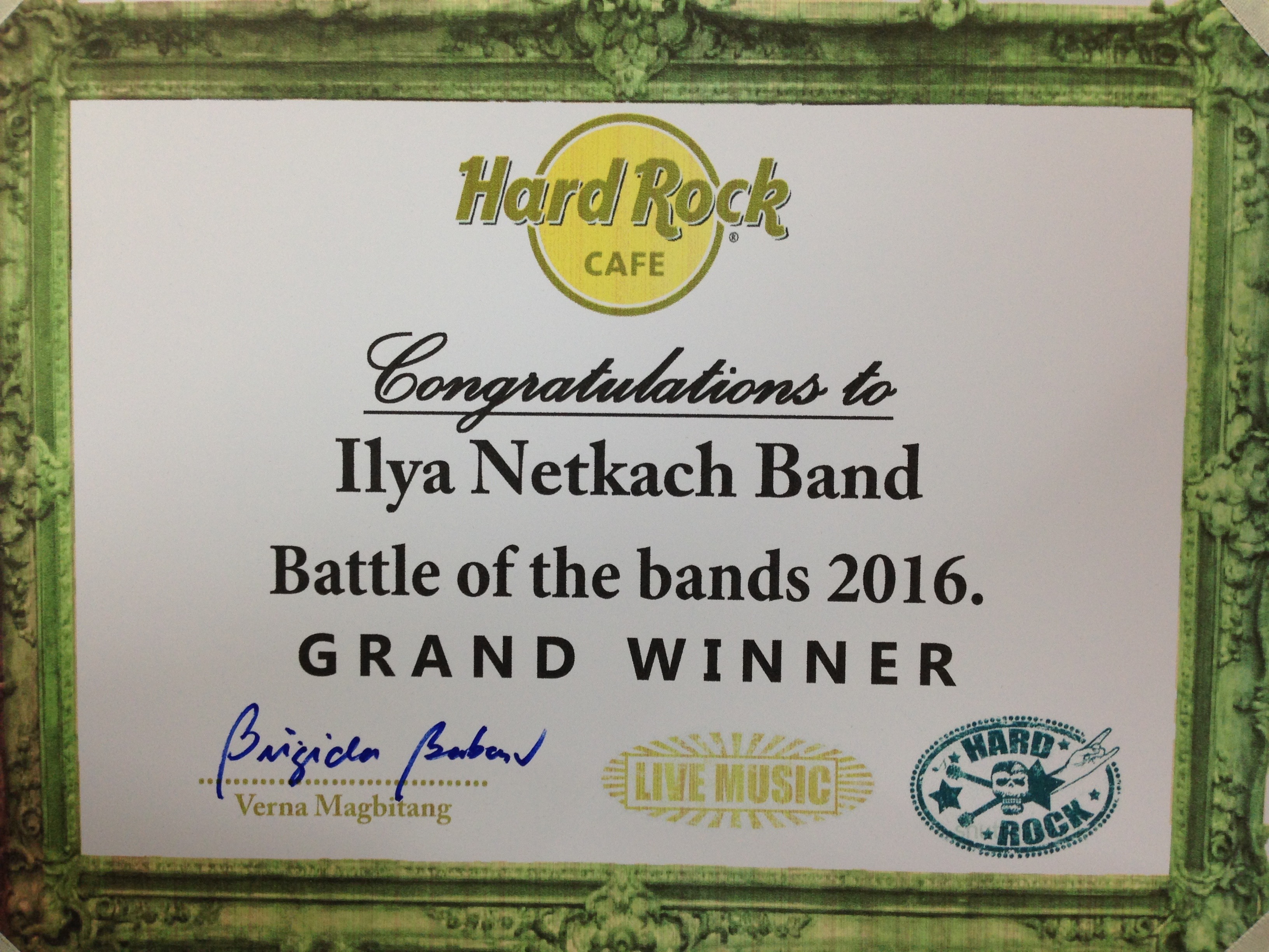 Diploma - Battle of the Bands - 2016