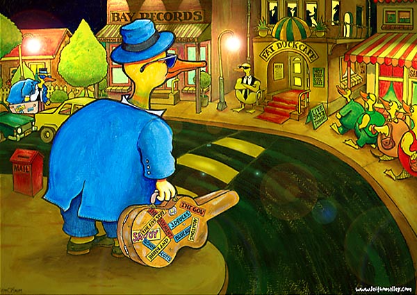 Fat Duck Cafe (Print)