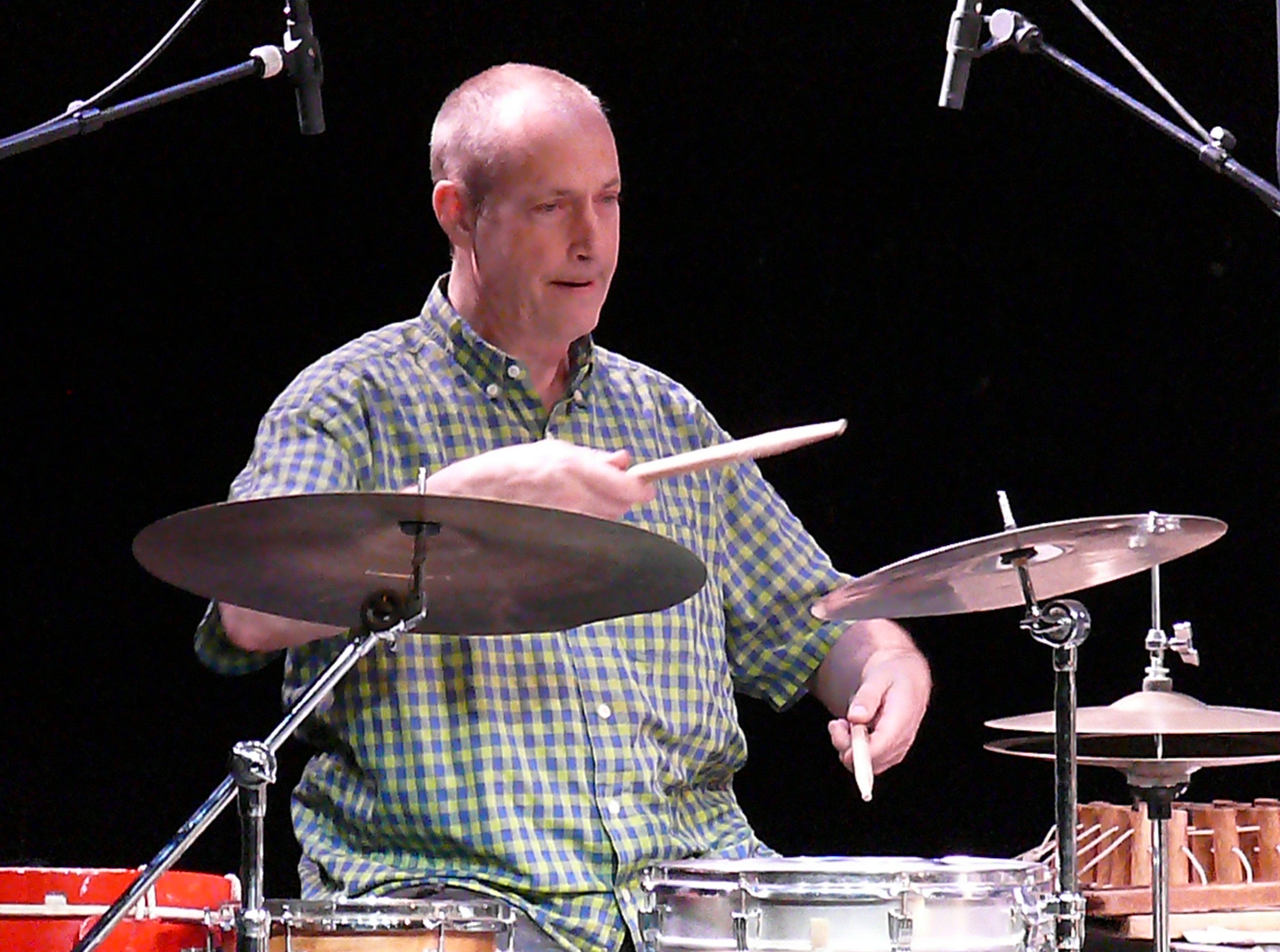 Michael Vatcher in Groningen, August 2011