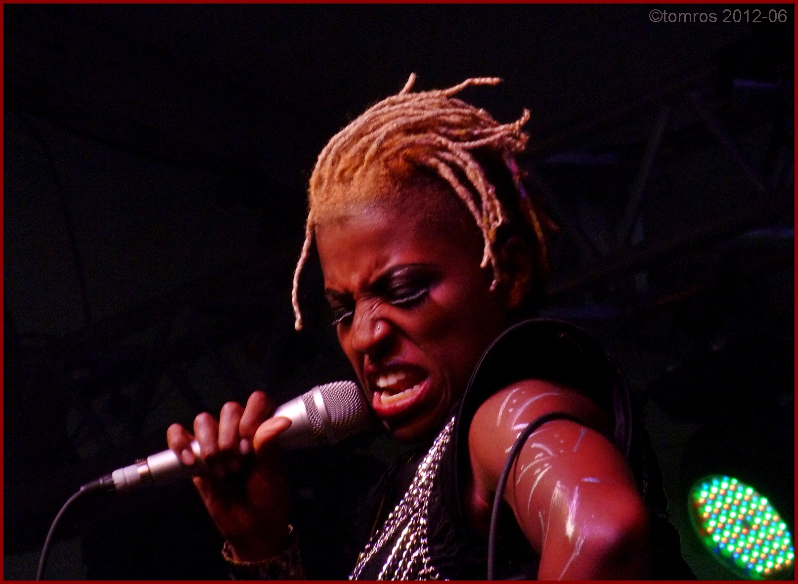 Saidah Baba Talibah at 2012 Toronto Jazz Festival