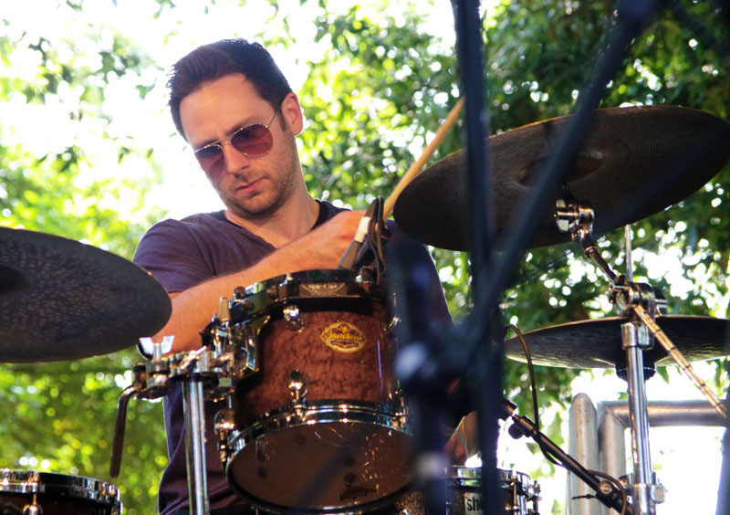 Loz thomas, one hat trio, love supreme jazz festival