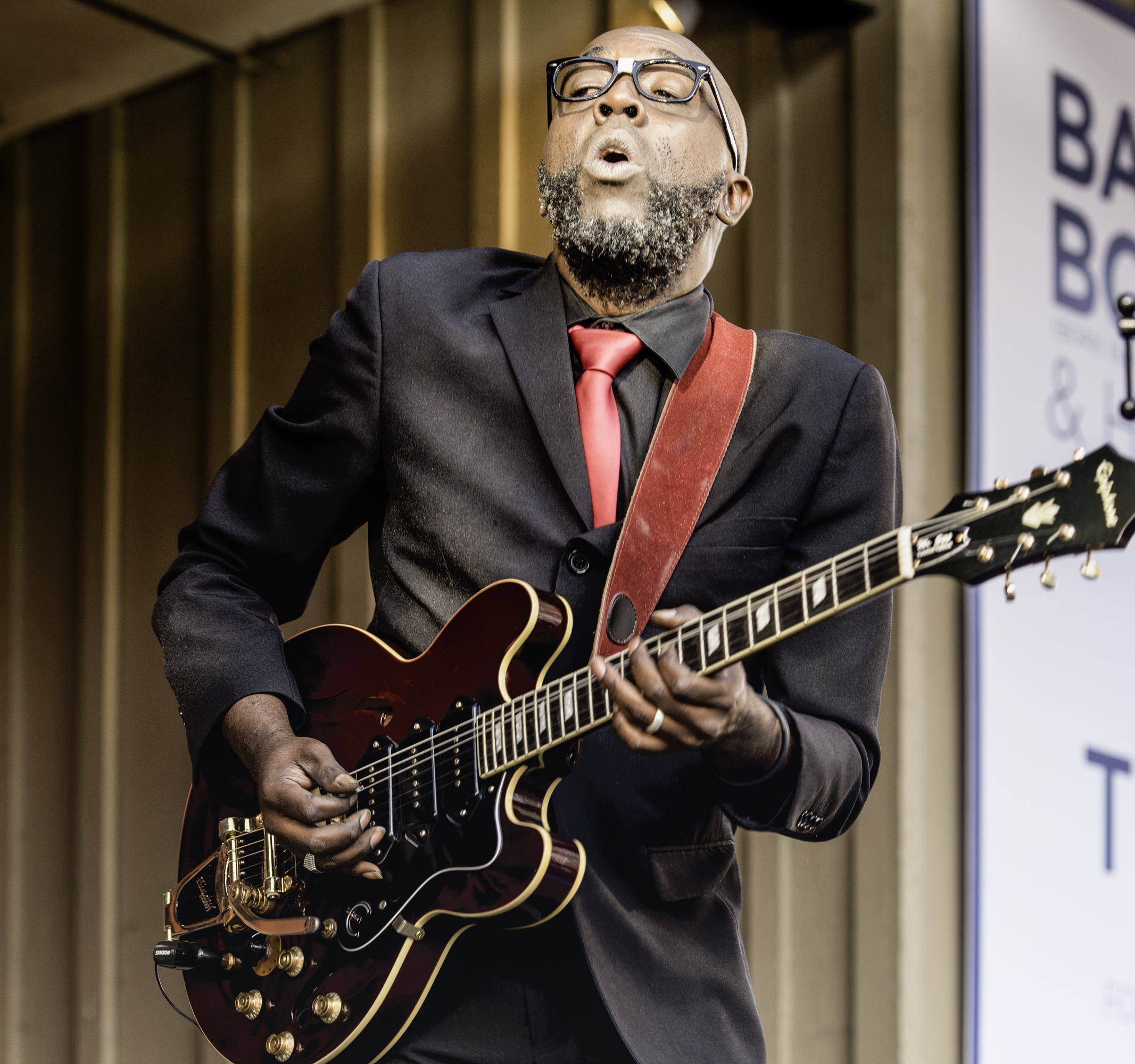 Castro Coleman with Mr. Sipp at the Monterey Jazz Festival