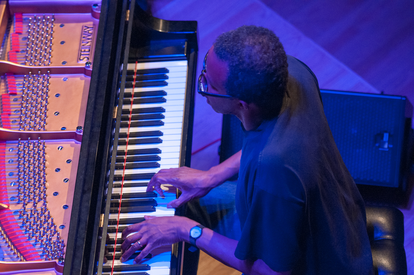 Matthew Shipp with Cleaver, Dunmall and Morris at the Vision Festival 2012