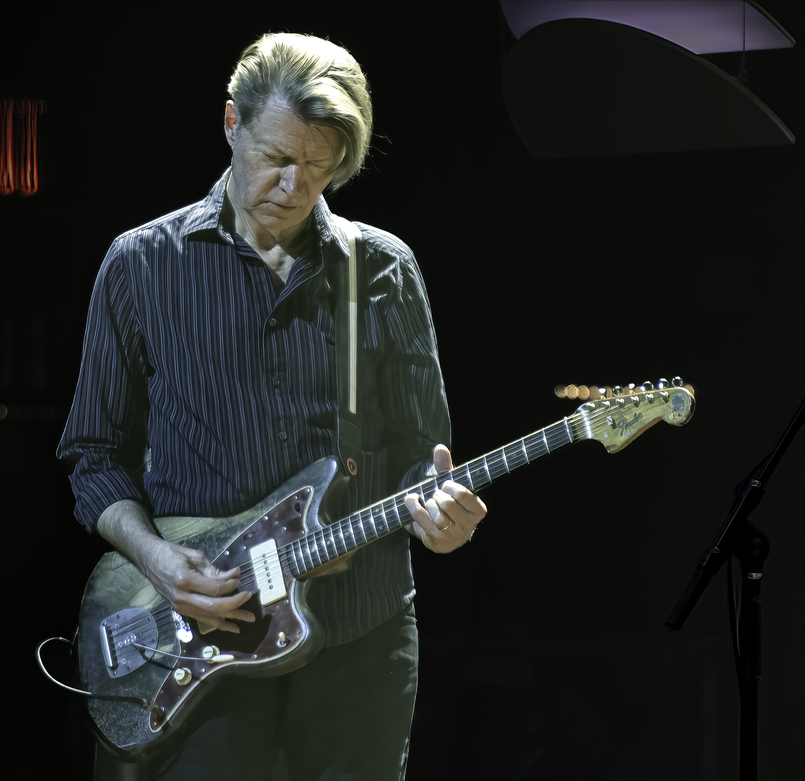 Nels Cline with Wilco at the United Palace Theatre in NYC