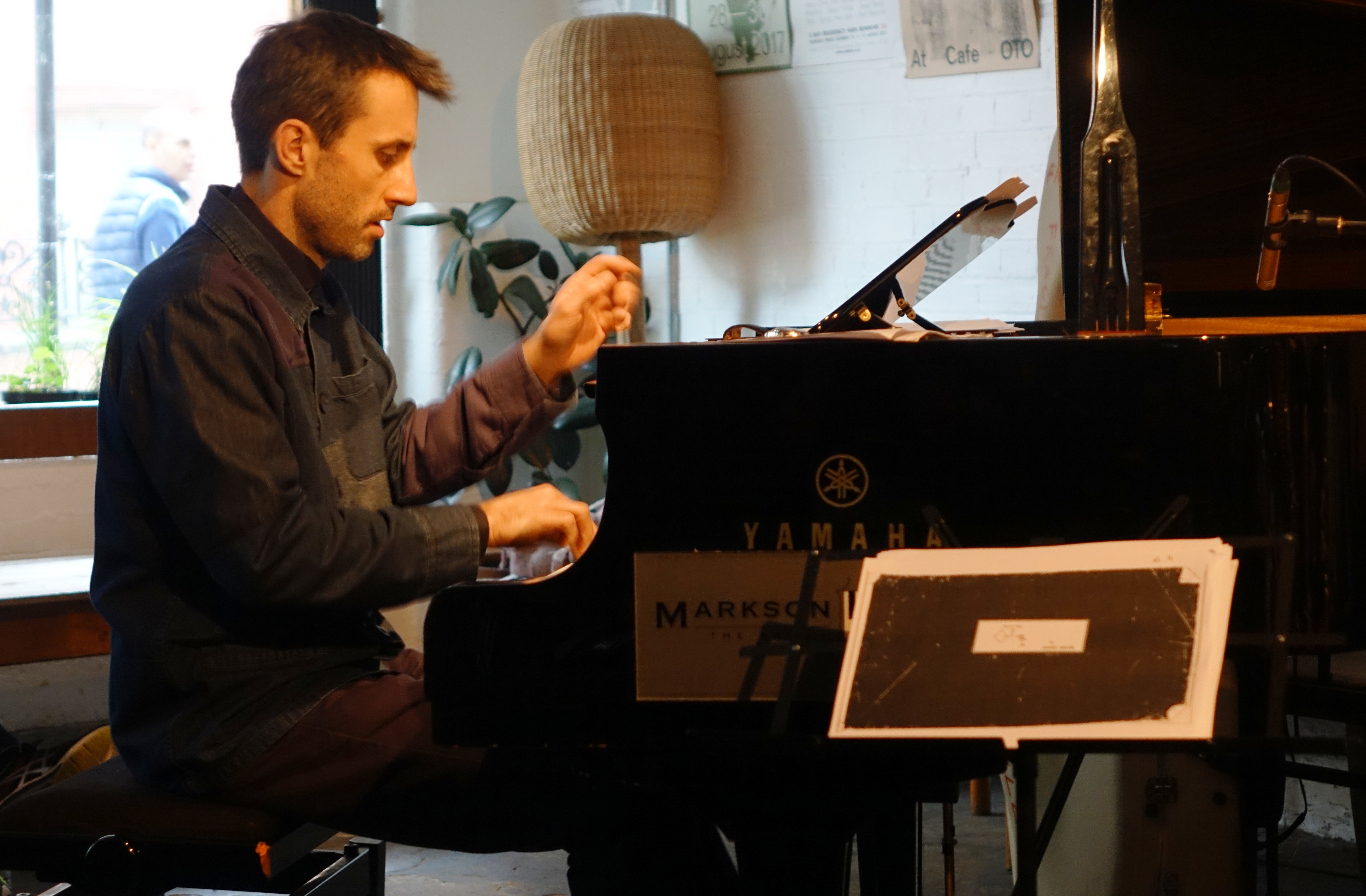 Alexander Hawkins at Cafe Oto, London in April 2018