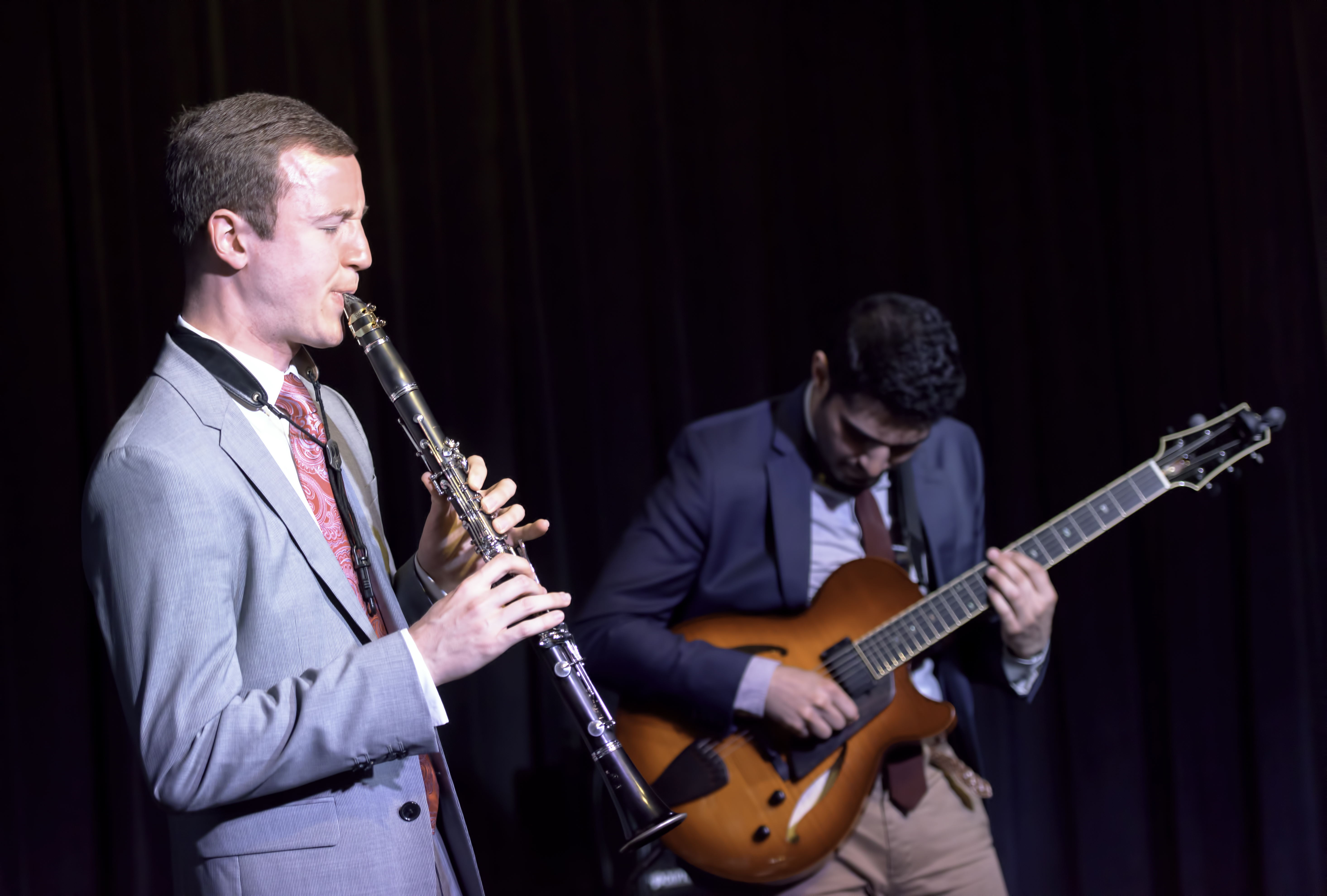 Pete Anderson And Adam Moezinia With The Pete And Will Anderson Trio At The Nash In Phoenix