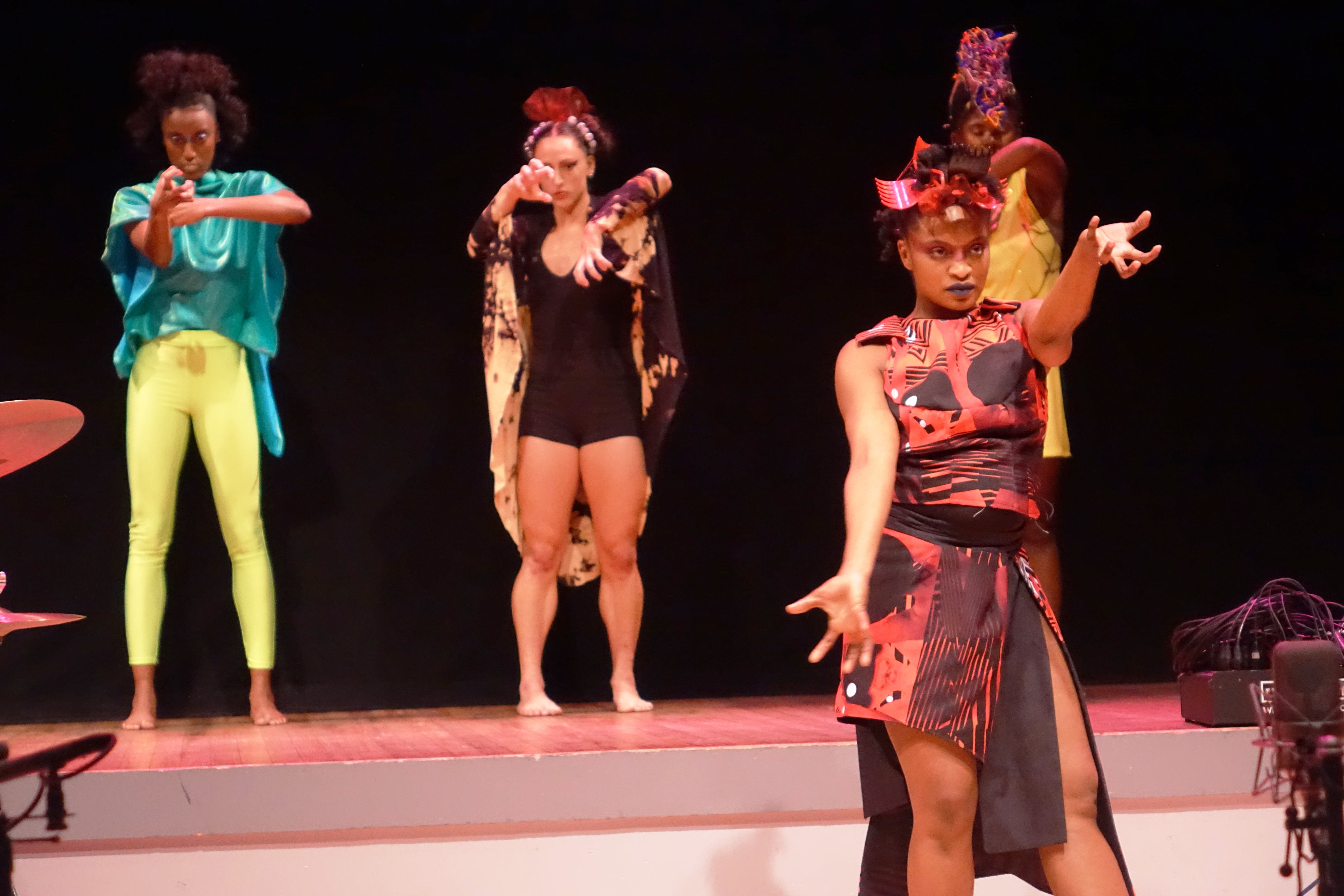 Davalois Fearon Dance at the Vision Festival in Roulette, Brooklyn in June 2019