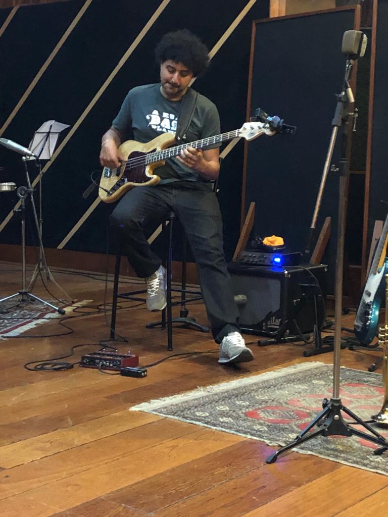 Gravação do Studio Mosh