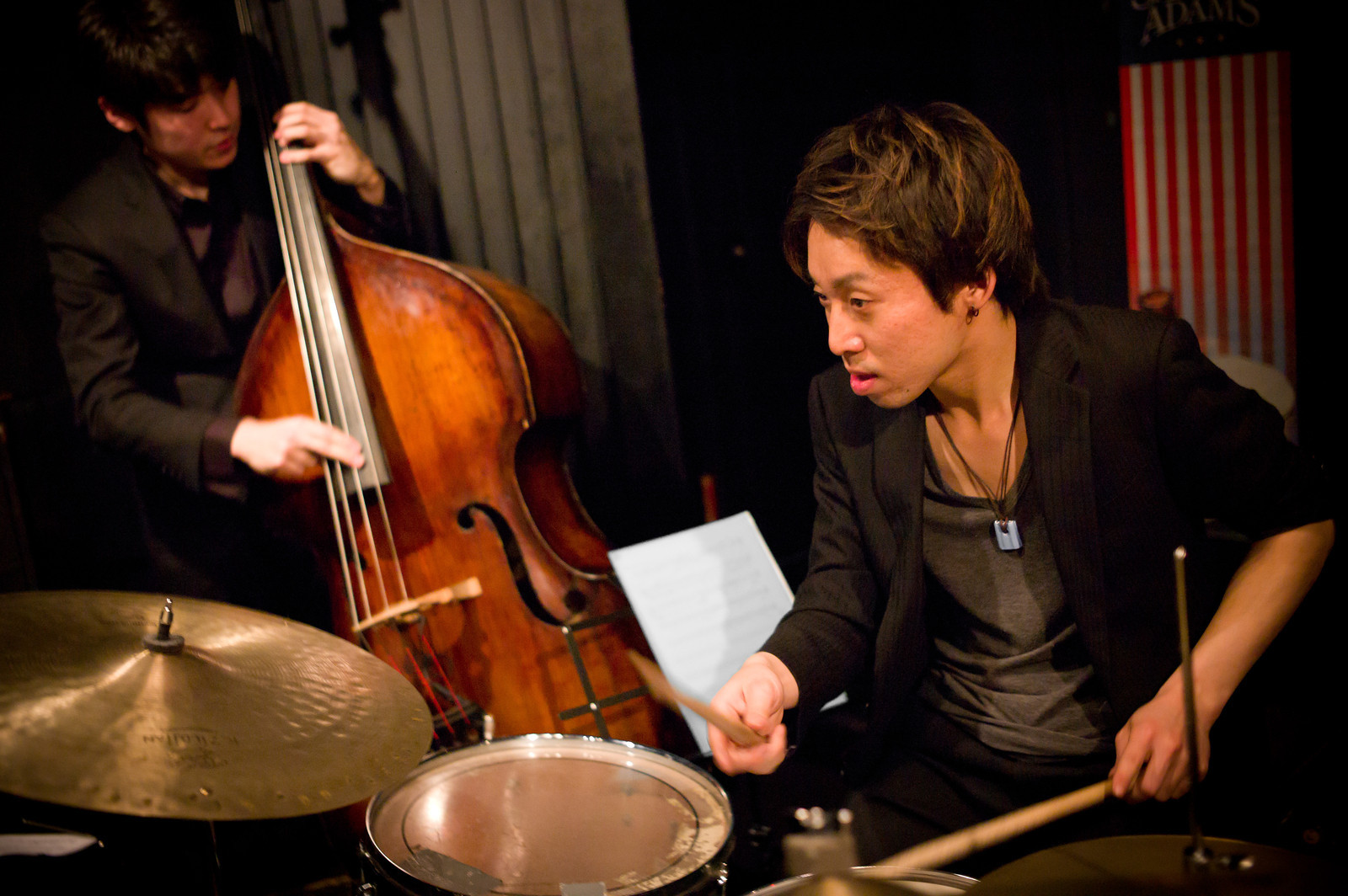 Shohei nishimura on drums, yosuke terao (b), yuki futami trio debut cd - banzai oscar