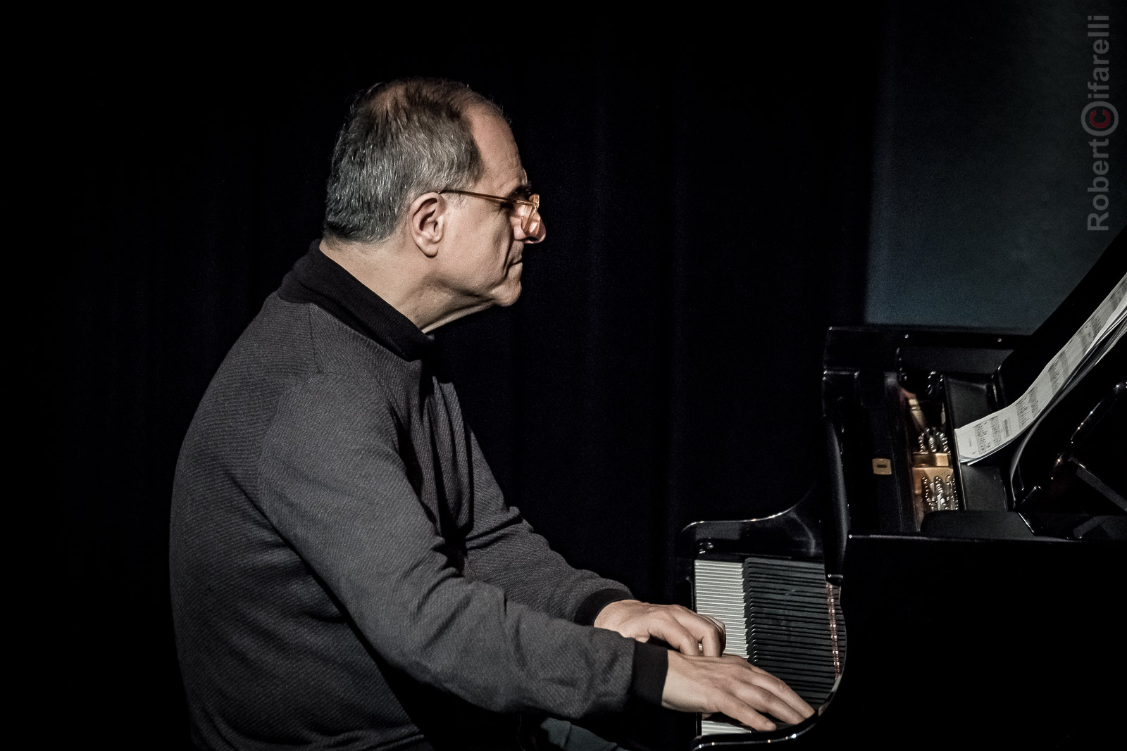 Enrico Pieranunzi Fly Trio at Bluenote in Milan
