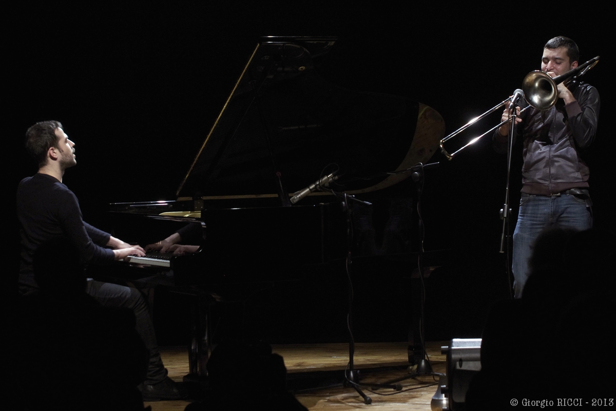 Gianluca petrella & giovanni guidi, crossroads 05/04/2013, dozza (bologna), italy