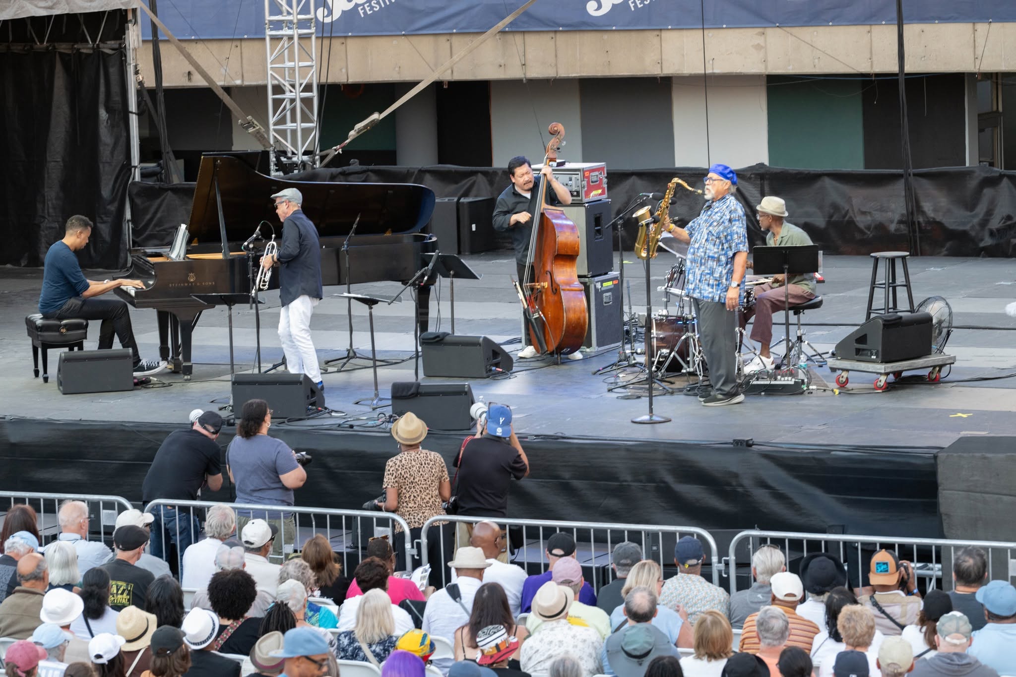Joe Lovano Dave Douglas Soundprints — jazz photo by Paul Rauch | All About Jazz