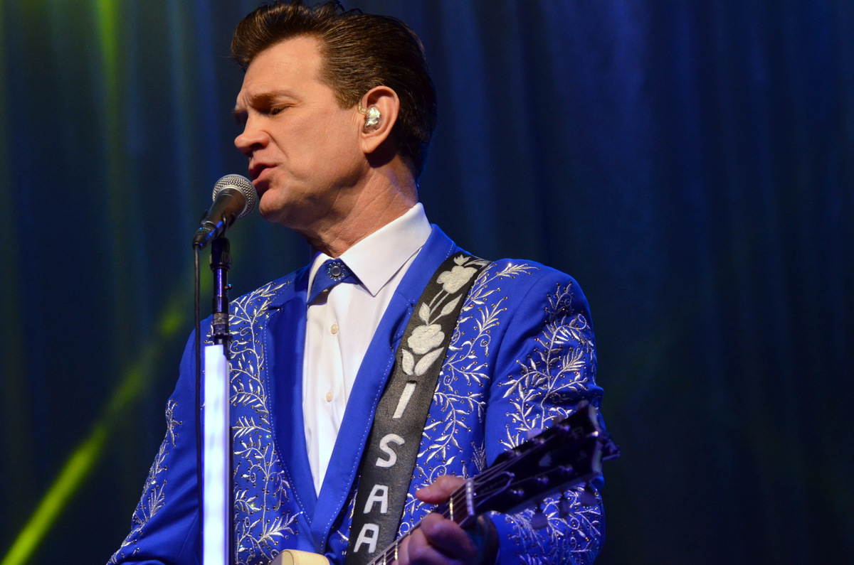 Chris Isaak Performs at the Nycb Theatre at Westbury on 9-7-14.