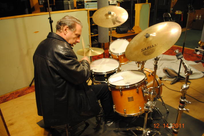 Mike Clark on a Tony Adamo Recording Session Mike Clark Producing