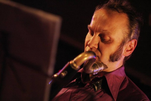 Rudi Mahall with "Aki Takase Plays Fats Waller" at Amr, Sud Des Alpes, Geneva, Switzerland,2005