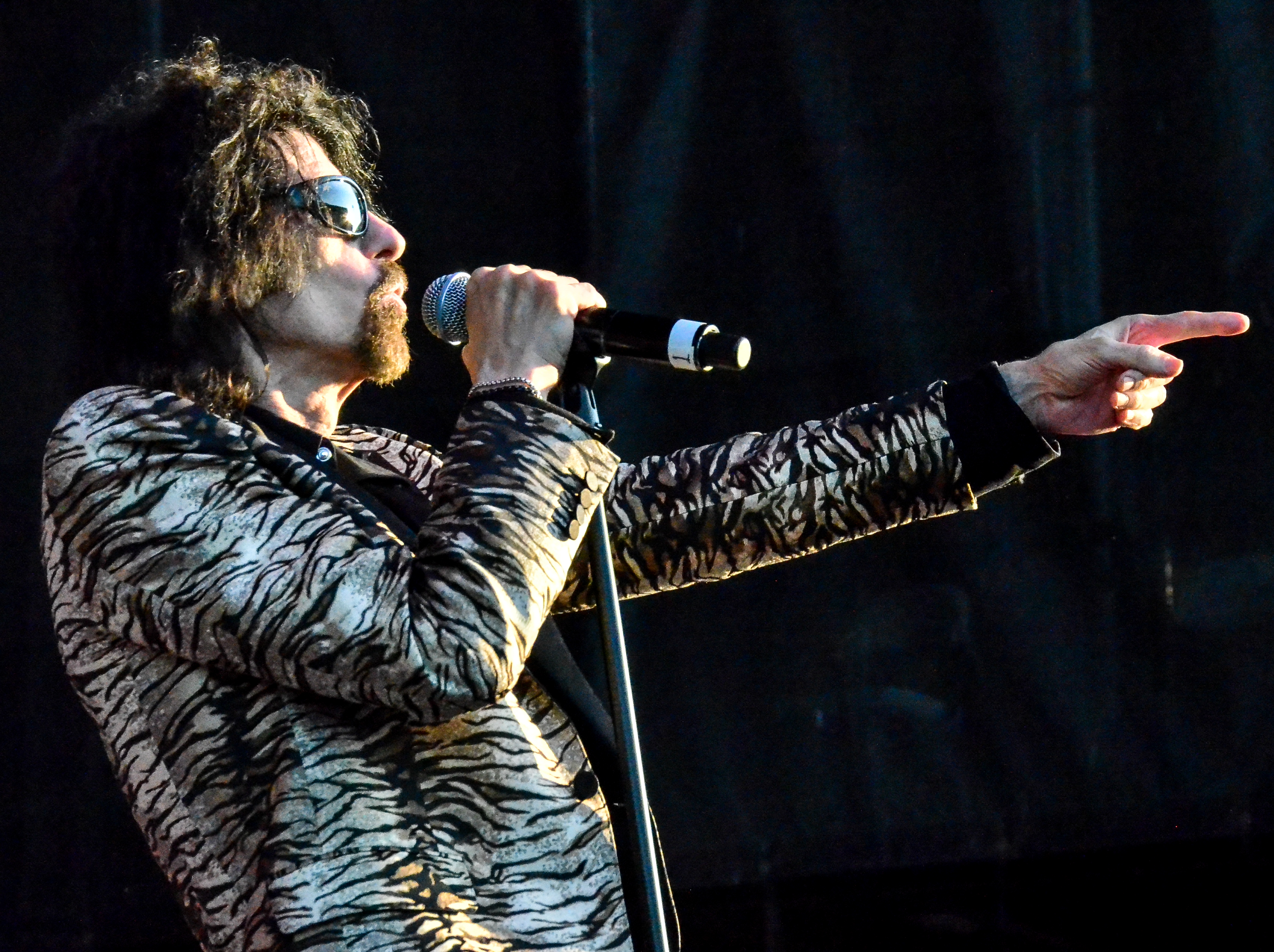 Peter Wolf at the Laid Back Festival at Northwell Health at Jones Beach in NY.