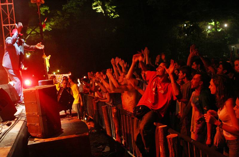 Jamaica All Stars at the Open Sky Festival D'Hermance, Geneva, Switzerland, July 2006