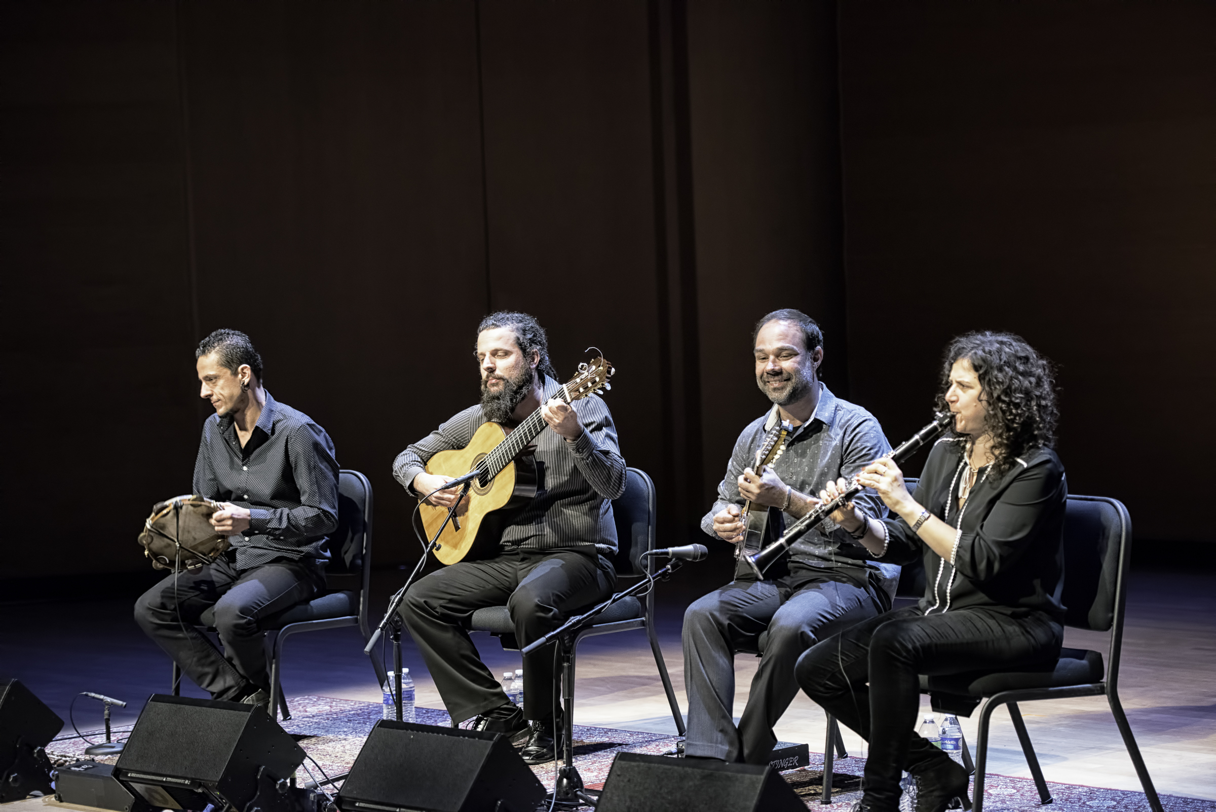 Alexandre Lora, Douglas Lora, Dudu Maia And Anat Cohen With Trio Brasileiro At The Musical Instrument Museum (mim) In Phoenix