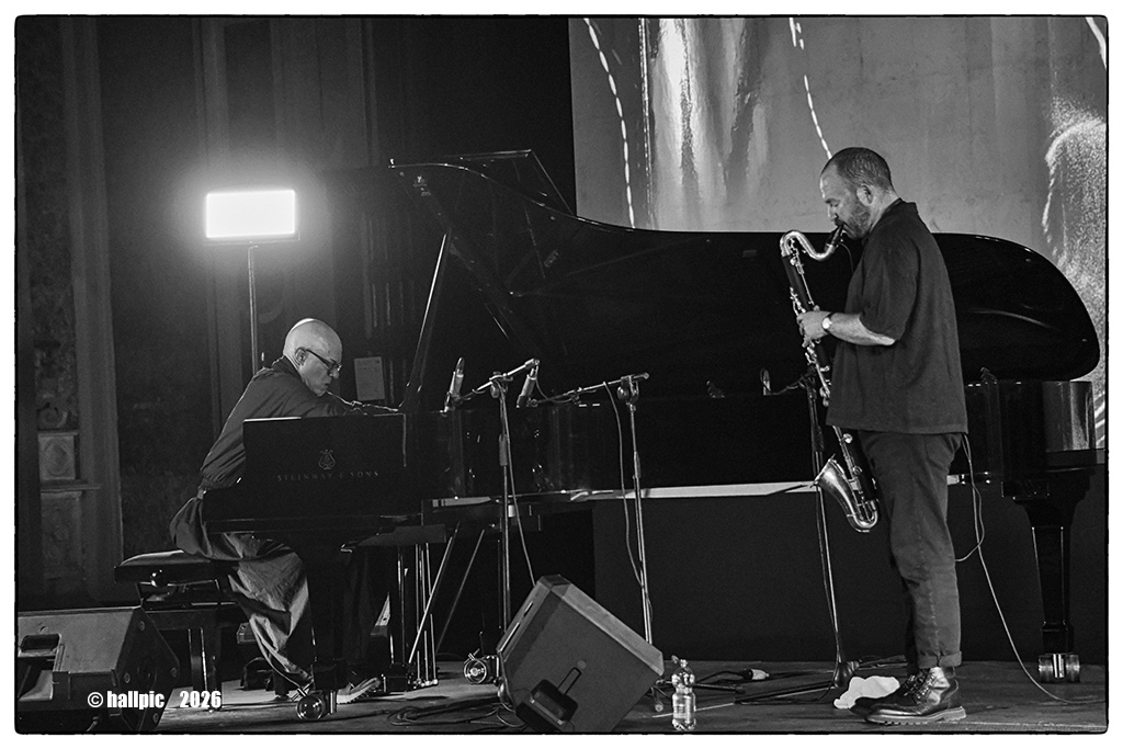 Nik Bärtsch & Sha Duo — jazz photo by Pietro Previti | All About Jazz