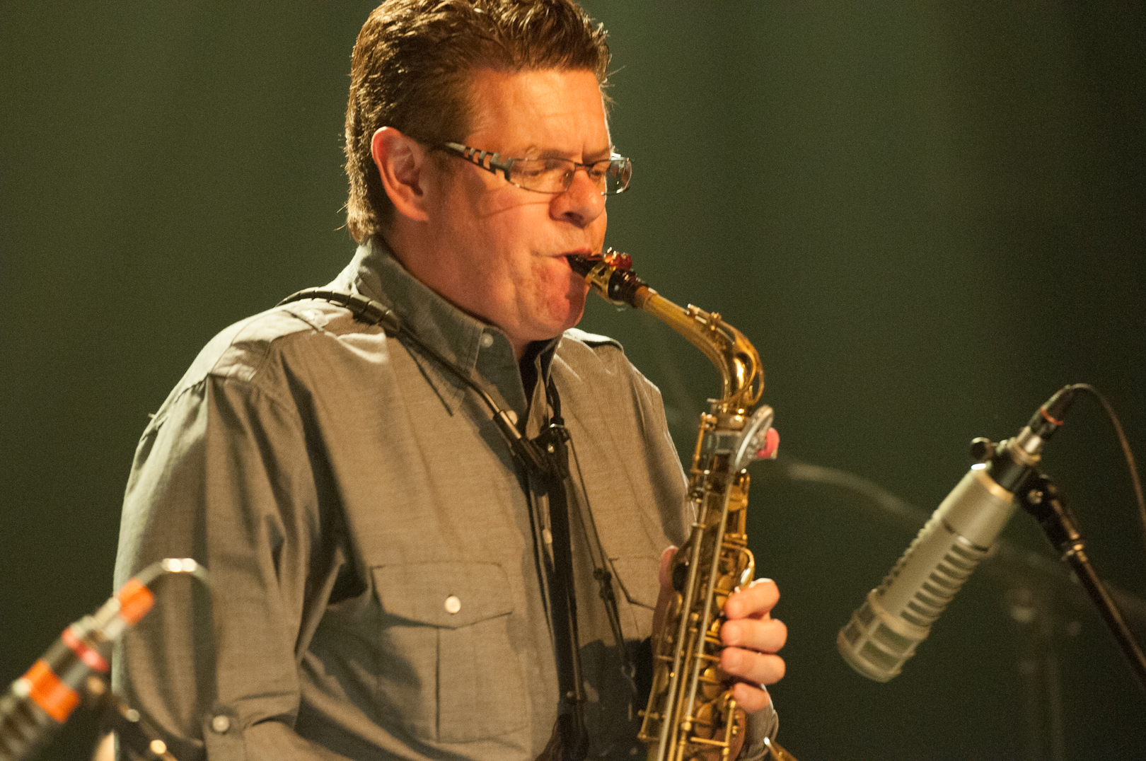 Remi Bolduc at the Montreal International Jazz Festival 2012