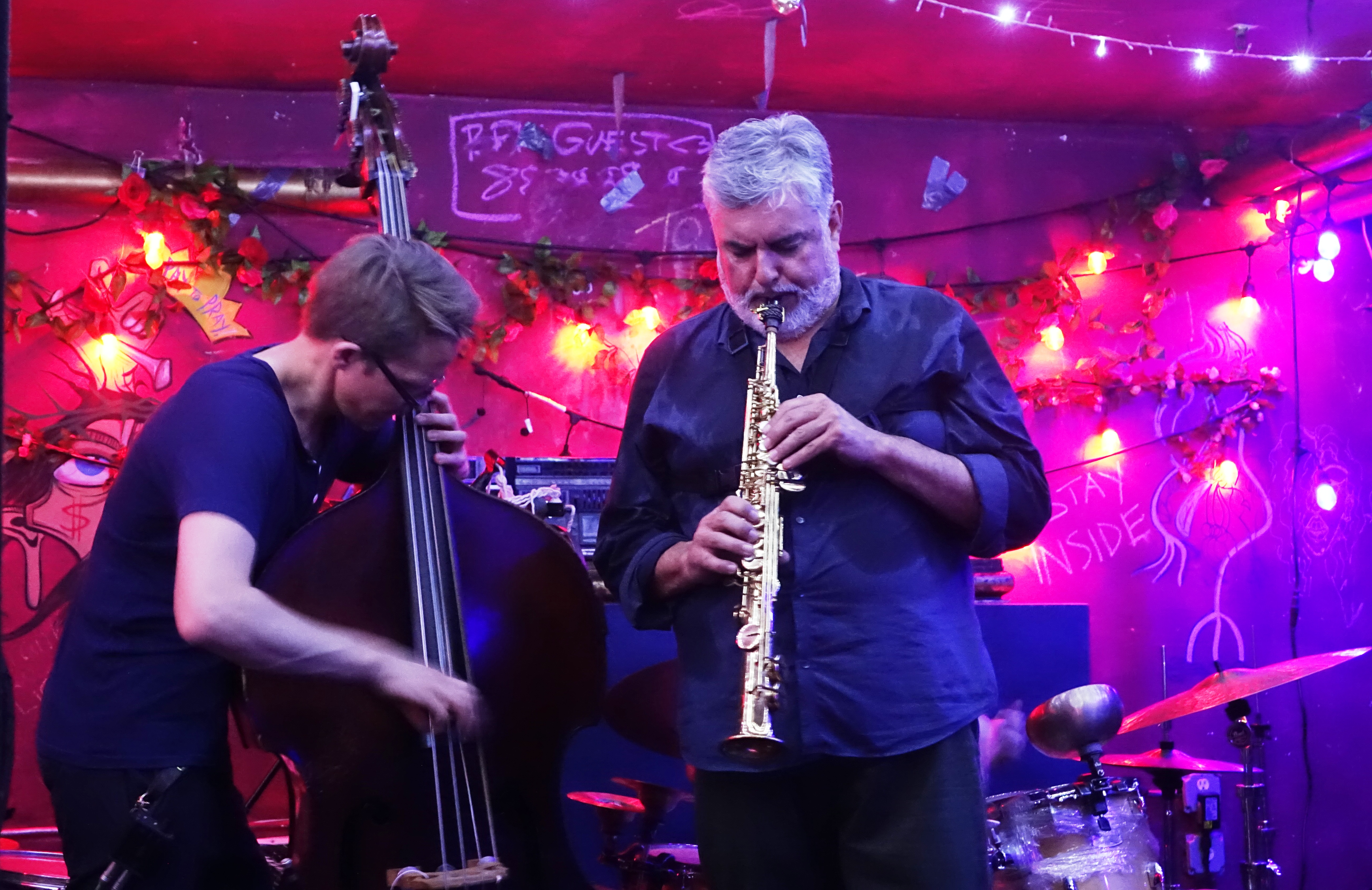 Eivind Opsvik and Tony Malaby at the Bushwick Public House, Brooklyn in June 2019